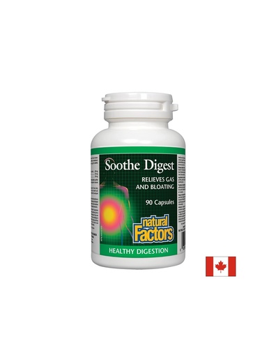 [1747 NF] Soothe Digest/ Формула за добро храносмилане х 90 капсули Natural Factors