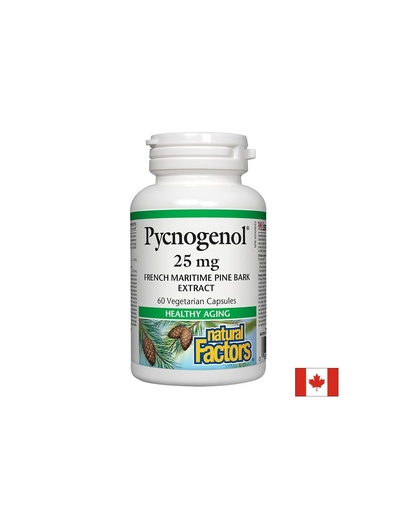 [2090 NF] Pycnogenol® - Пикногенол, 25 mg, 60 капсули Natural Factors