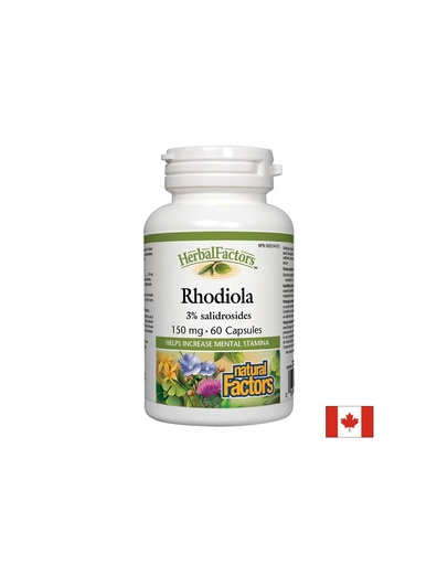 [4832 NF] Rhodiola/ Златен корен 150 mg x 60 капсули Natural Factors