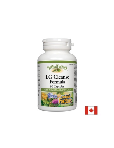 [4645 NF] LG Cleanse Formula / (Черен дроб и жлъчка детокс Формула), 90 капсули Natural Factors