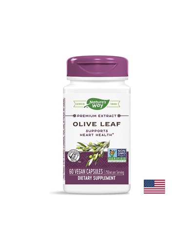 [64000] Olive Leaf / Маслина (лист) 430 mg x 60 капсули Nature’s Way