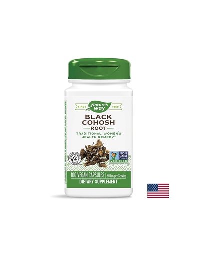 [10500] Хормонален дисбаланс и менопауза - Гроздовиден ресник (корен) 540 mg, 100 капсули