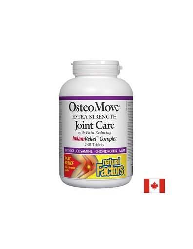[26841 NF] OsteoMove® Joint Care/ ОстеоМуув® Грижа за ставите x 240 таблетки Natural Factors