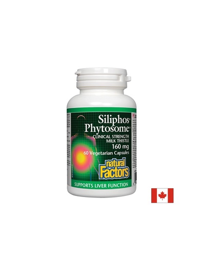 [1757 NF] Siliphos® Phytosome®/ Силифос® Бял трън 160 mg x 60 капсули Natural Factors