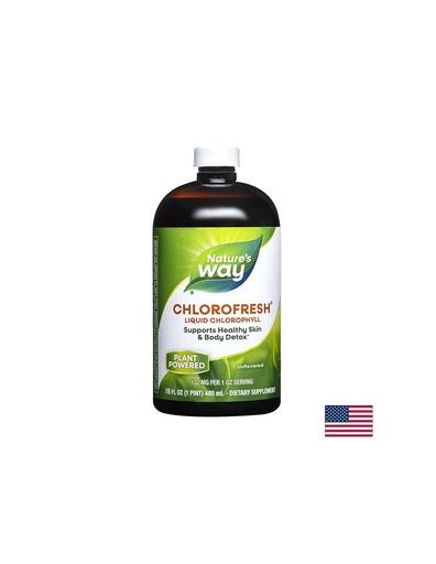 [3502] Chlorofresh® Liquid Chlorophyll - Хлорофреш® Течен Хлорофил, 473 ml Nature’s Way