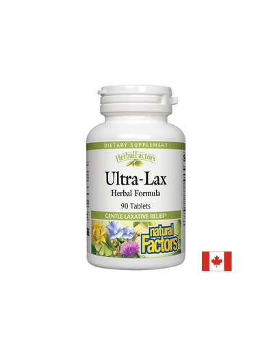 [4110 NF A] Ultra-Lax/ Ултра-Лакс x 90 таблетки Natural Factors
