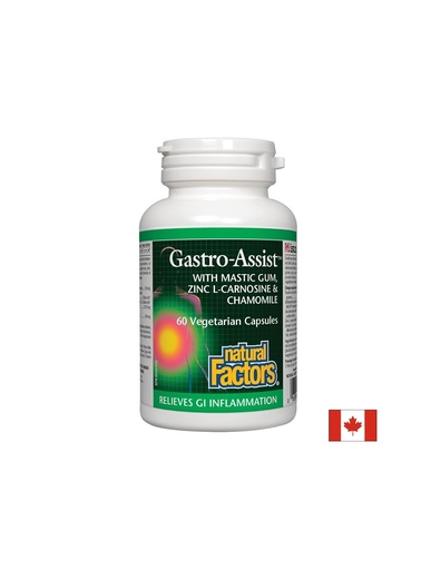 [1756 NF] Мастикс, цинков карнозин и лайка за спокоен стомах - Gastro Assist™, 60 капсули
