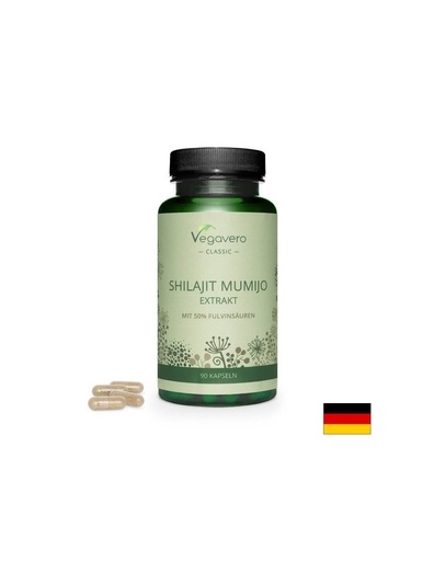 [VV-VITA-225] Shilajit Mumijo/ Extract Шилажит (Мумио), 90 капсули, 100% Vegan