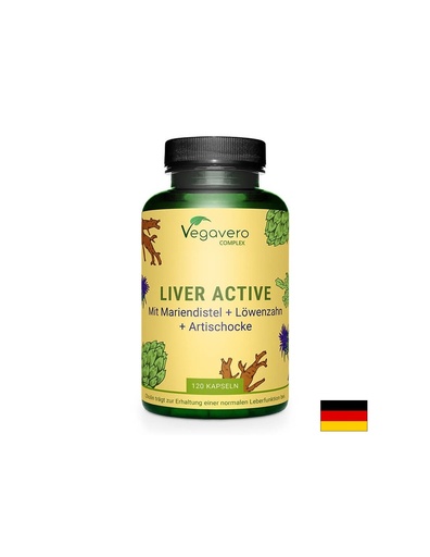 [VV-VITA-109] Liver Active Complex/ Билкова смес за черния дроб, 90 капсули, 100 Vegan Vegavero