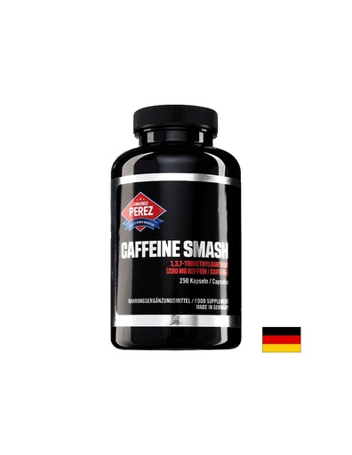 [AP1173 (YK87) ST] Caffeine Smash (1,3,7-Trimethylxanthine) / Кофеин, 200 mg, 250 капсули Vitabay