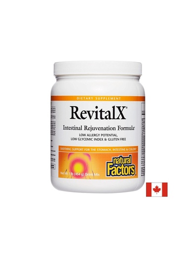 [2400 NF] RevitalX® Intestinal Rejuvenation Formula / Формула за чревно възстановяване, 454 g, прах Natural Factors