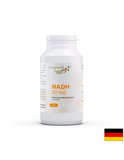 [09771443 VW] NADH / Никотинамид аденин динуклеотид 20 mg, 60 капсули