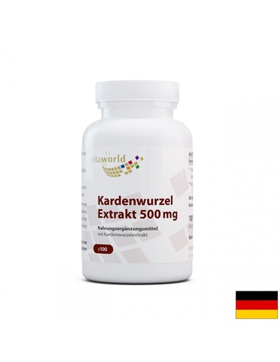 [10780370 VW] Karden wurzelextrakt / Горска лугачка 500 mg, 100 капсули