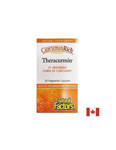 [4542 NF A] CurcuminRich™ Theracurmin™ / Теракурмин™, 30 mg, 30 капсули Natural Factors