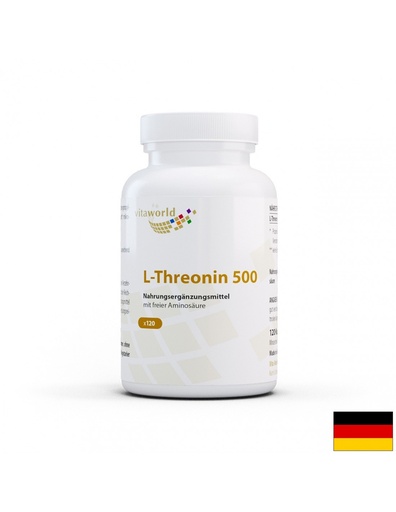 [13364040 VW] L-Threonin / Л-Треонин 500 mg, 120 капсули