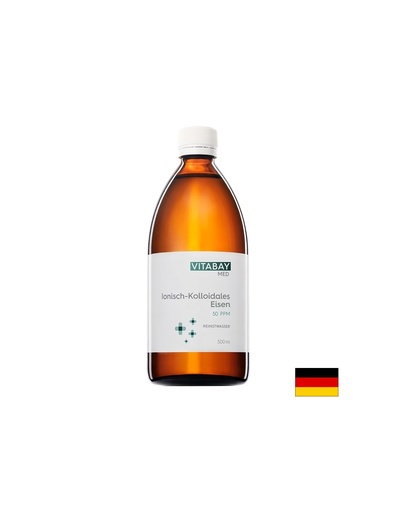 [VM1899] MED kolloidales Eisen - Kолоидно желязо 50 PPM, 500 ml Vitabay