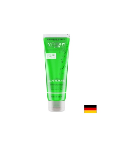 [VC1685] Care Aloe Vera Gel - Алое вера гел 99,9% с екстракт от краставица, 250 ml Vitabay