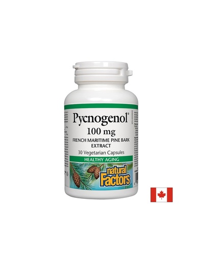 [2091 NF] Pycnogenol® - Пикногенол, 100 mg, 30 V-капсули Natural Factors