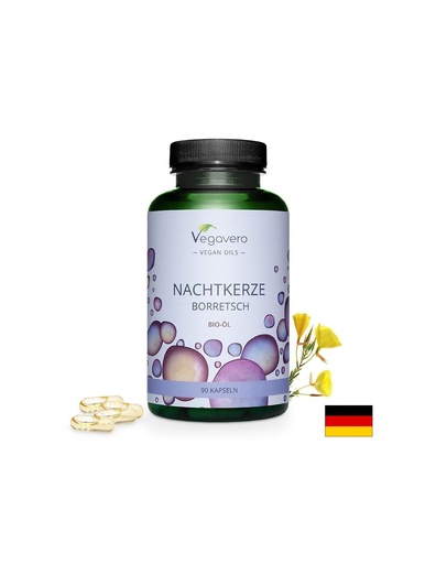 [VV-VITA-227] Студенопресовано масло от вечерна иглика и пореч, 90 капсули