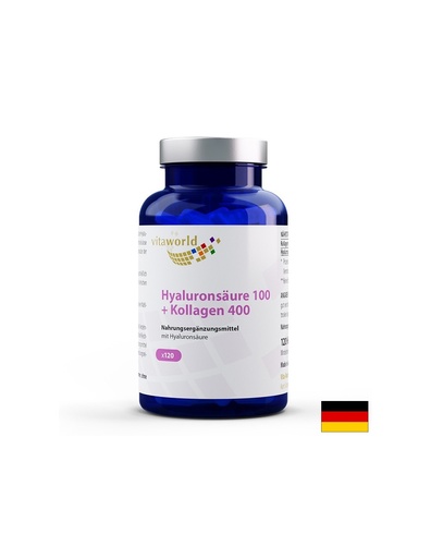 [02695704 VW] Антиейджинг - Хиалуронова киселина + Колаген, 120 капсули