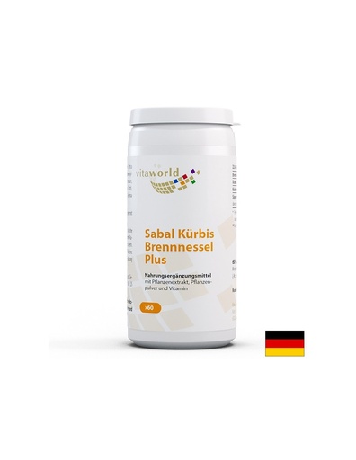 [04434416 VW] Формула за здрава простата  - Сао палмето, тиквено семе и коприва, 60 капсули