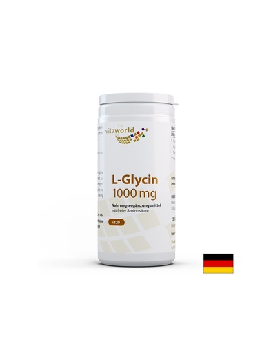 [13364086 VW] Антиоксидант - L-Глицин, 1000 mg х 120  капсули