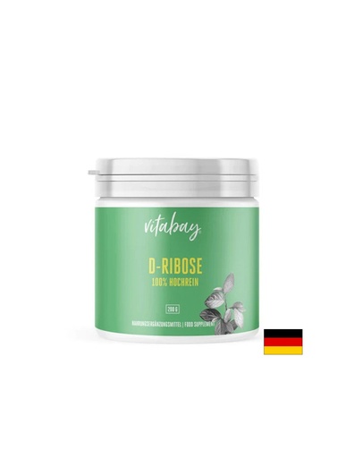 [VB1675] Енергия и издръжливост - Д-Рибоза, 200 g прах Vitabay
