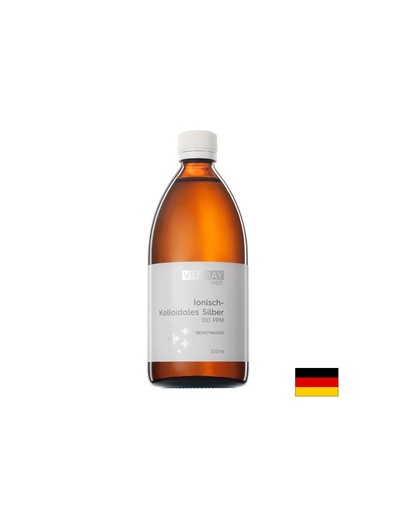 [VM1645] Антибактериални, антимикробни и противовъзпалителни свойства - Колоидно сребро 100 PPM, 500 ml