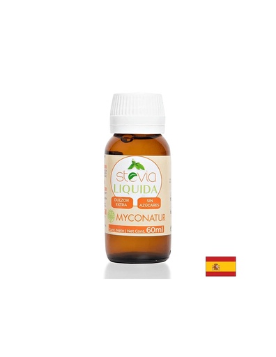 [25652 (00024)] Течна стевия, 60 ml капки Myconatur