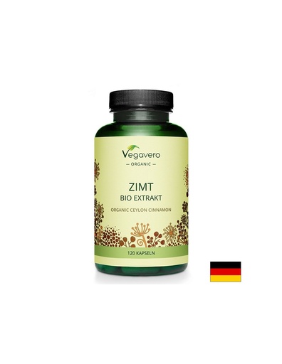 [VV-VITA-316] Диабет и кръвна захар - Цейлонска канела БИО, 120 капсули