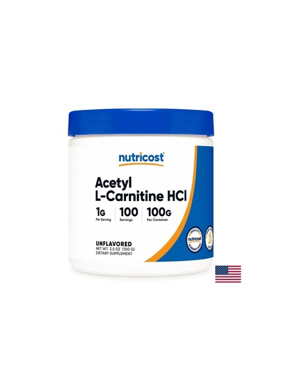 [67545 (005201) NC] Горене на мазнини - Ацетил-Л-Карнитин (Acetyl L-Carnitine), 100 g прах