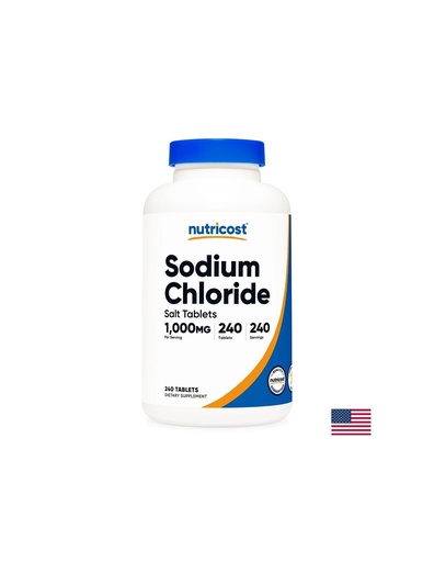 [08046 (368101) NC] Електролитен баланс - Натриев хлорид, 240 таблетки