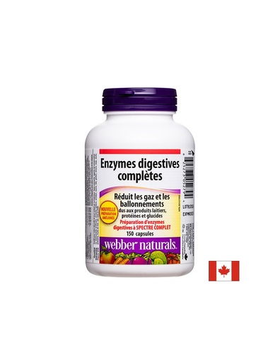 [5279 WN] Храносмилателни ензими Complete Digestive, 150 капсули