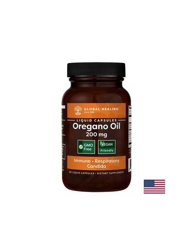 [03133] Храносмилателна, имунна и дихателна системи - Риган масло, 200 mg x 60 капсули