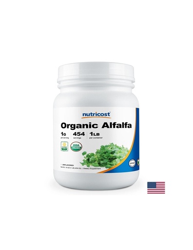 [08947 (231101) NC] Детоксикация, женско здраве - Люцерна (organic), 454 g прах