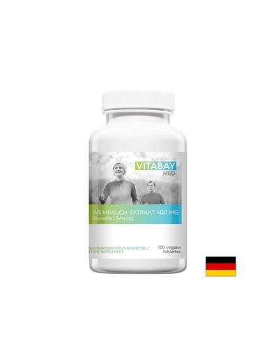 [VM1499 ST] Грижа за ставите - Екстракт от босвелия Vitabey Med, 120 таблетки