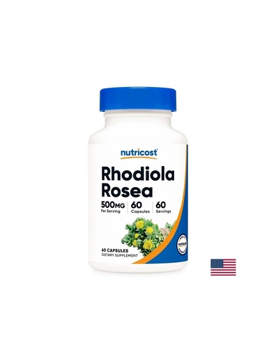 [93767 (176101) NC] Стрес и добро настроение - Златен корен - Rhodiola Rosea, 60 капсули