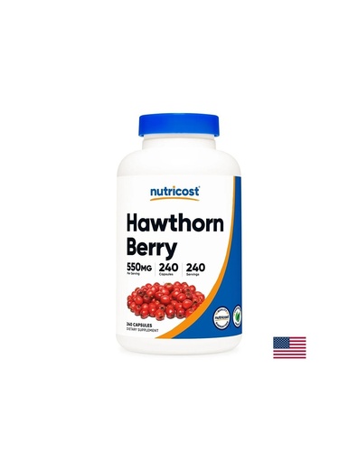 [74940 (507101) NC] Сърце и нервна система - Глог (плод) 550 mg, 240 капсули