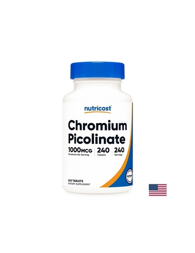 [73165 (429101) NC] Потискане на апетита - Хром (пиколинат) 1000 µg, 240 таблетки