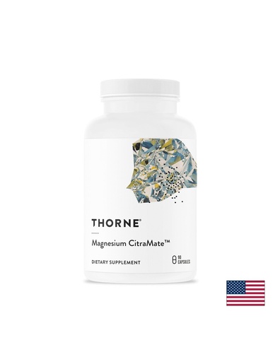 [272021 (M272) TR] Здраве за сърцето и мускулите - Магнезий (цитрат/малат), 135 mg х 90 капсули Thorne