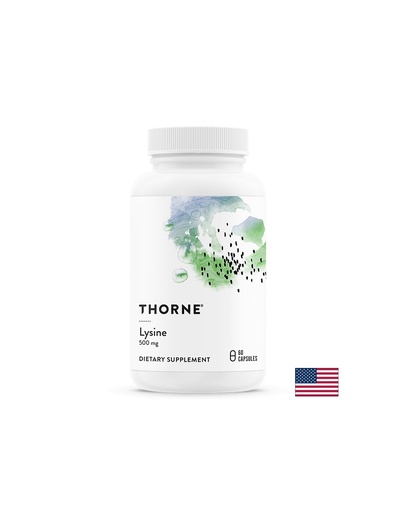 [516026 (SA516) TR] L-лизин – имунно, сърдечно и костно здраве, 500 mg, 60 капсули