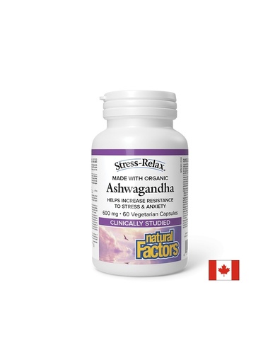 [2872 NF] Стрес и добро настроение - Ашваганда KSM-66, 600 mg х 60 V капсули