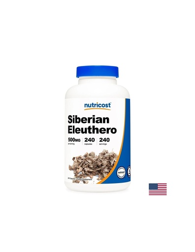 [57247 (168101) NC] Повишава енергията и имунитета - Сибирски женшен, 500 mg х 240 капсули