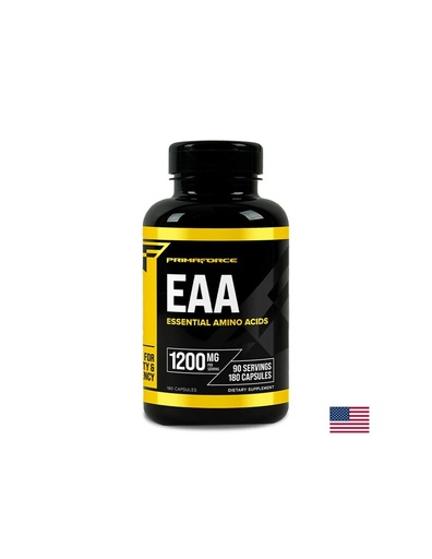 [02054 (048101) PRMF] Мускулна маса - EAA Аминокиселини, 180 капсули