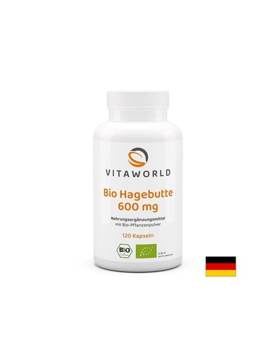 [17584330 VW] Имунитет и кръвоносна система - Шипка (плод), БИО, 600 mg x 120 капсули