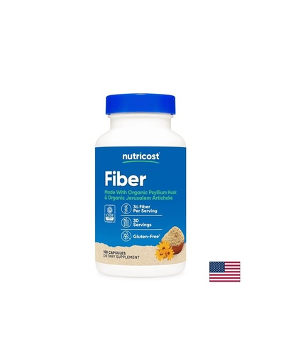 [67480  (511101) NC] Хуск + Йерусалимски артишок (земна ябълка) - Чревен комфорт и фибри за добро храносмилане, 150 капсули