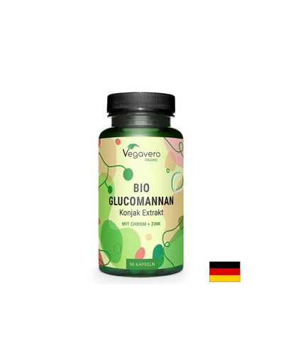 [VV-VITA-369] Глюкоманан/ картофена палма + хром и цинк - Отслабване и контрол на апетита, 90 капсули