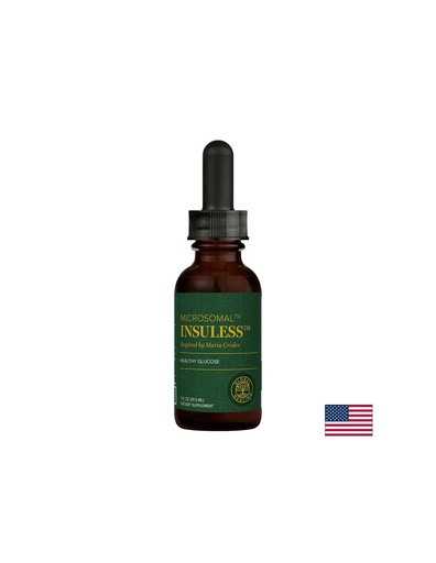 [03360 (ISL-1OZ)] Insuless™ – За контрол на кръвната захар и глюкозен метаболизъм, 29.6 ml капки Microsomal™