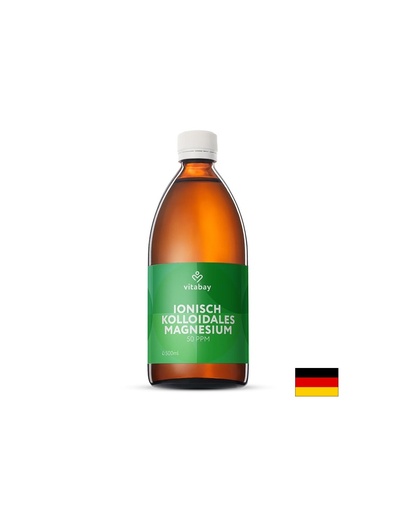 [VM1584] Йонно-колоиден магнезий – За релакс и минерален баланс, 50 PPM, 1000 ml