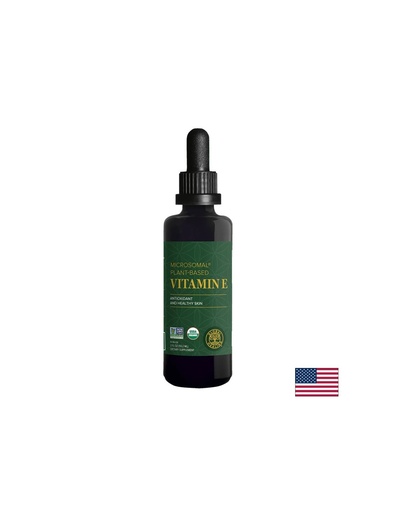 [03368 (VE-2OZ)] Витамин E от анато – Кожа, коса, нокти и антиоксидантна защита, 80 mg, капки, 59.2 ml